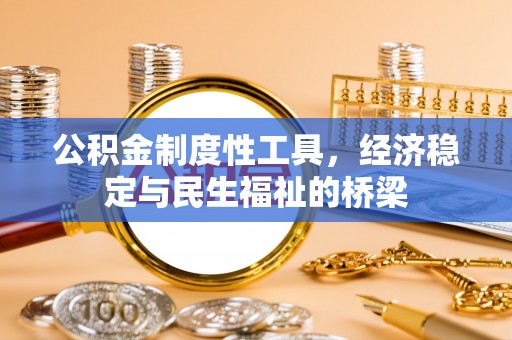 北辰公积金制度性工具，经济稳定与民生福祉的桥梁