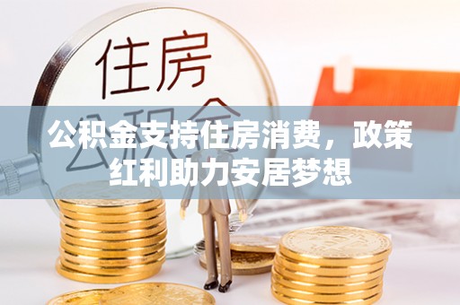北辰公积金支持住房消费，政策红利助力安居梦想