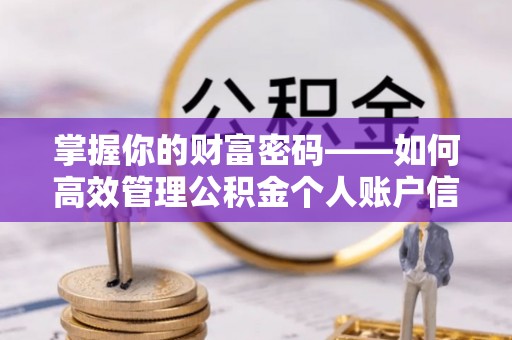 北辰掌握你的财富密码——如何高效管理公积金个人账户信息
