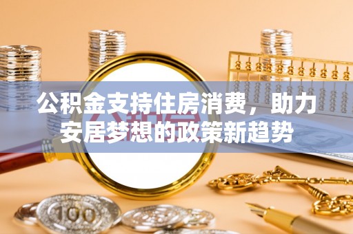 北辰公积金支持住房消费，助力安居梦想的政策新趋势