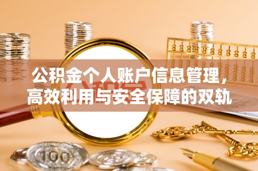 北辰公积金个人账户信息管理，高效利用与安全保障的双轨并行