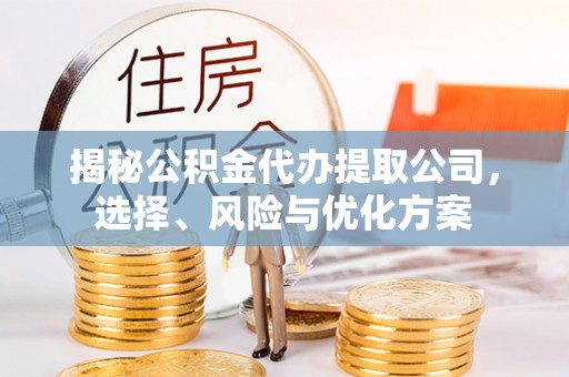 北辰揭秘公积金代办提取公司，选择、风险与优化方案