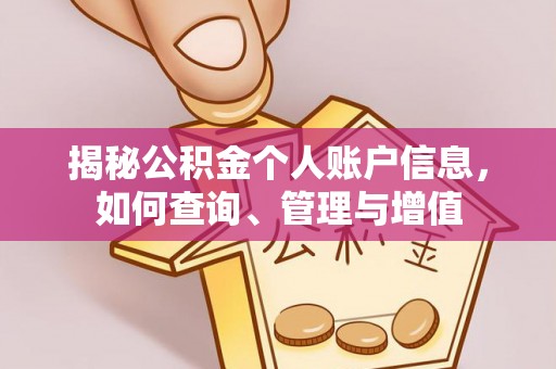 北辰揭秘公积金个人账户信息，如何查询、管理与增值