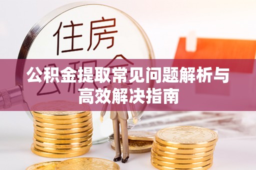 北辰公积金提取常见问题解析与高效解决指南