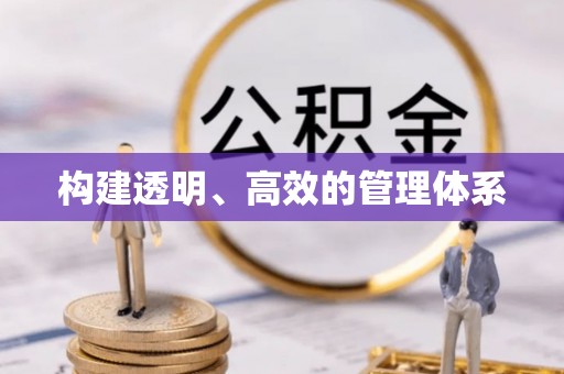 北辰构建透明、高效的管理体系